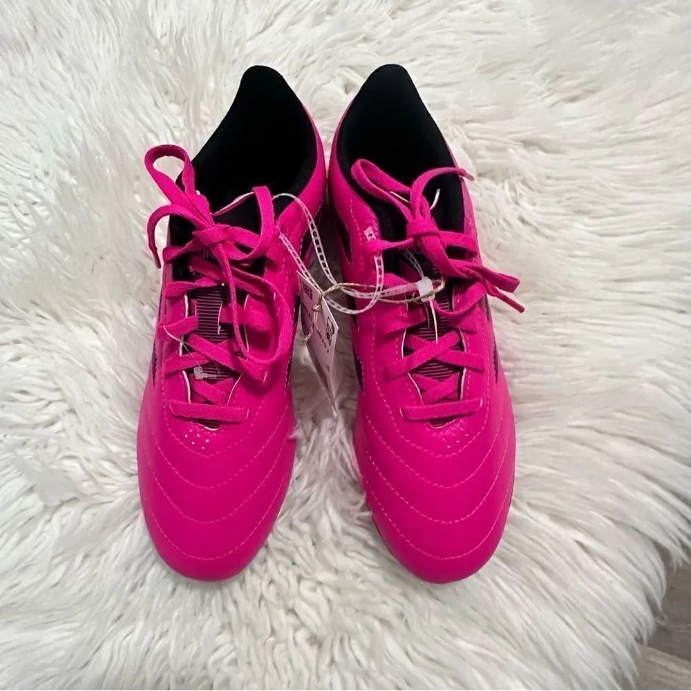 Adidas Kids' Vibrant Pink Athletic Shoes - Picture 2 of 8